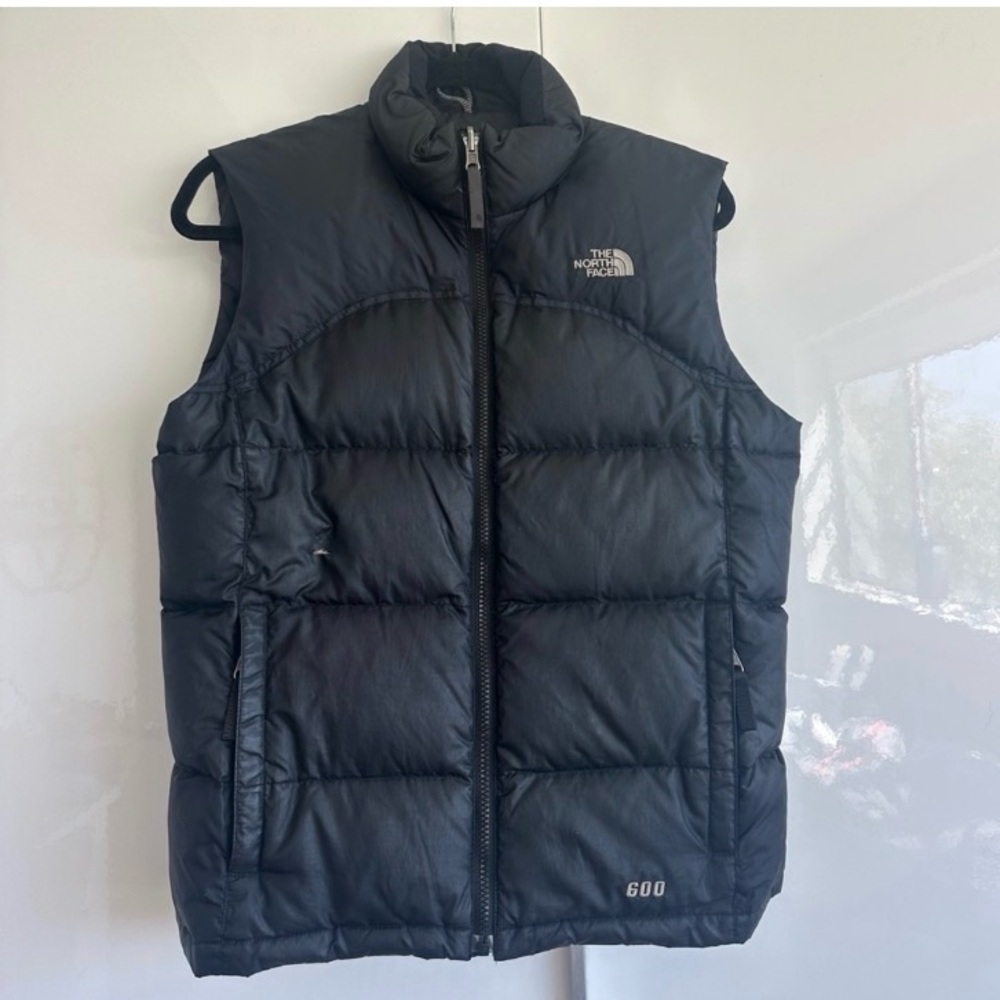 The North Face Black Puffer 600 Vest!